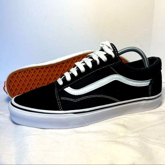 Vans Other - Vans Classic Old Skool Low Skate Black Shoes M10.5/W12